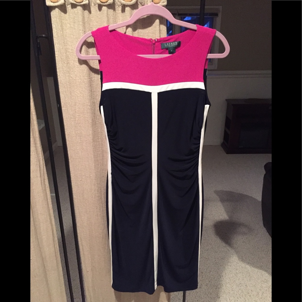 Ralph Lauren super slimming dress - sz 6